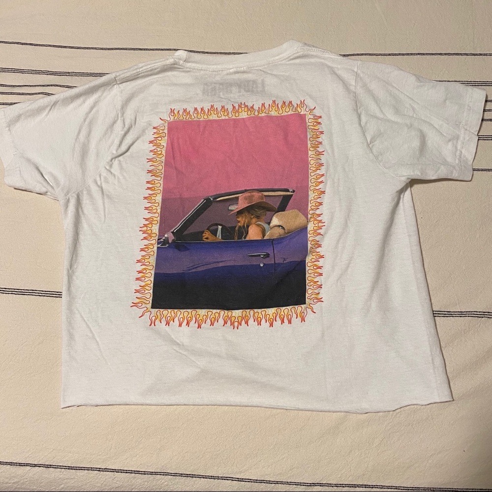 Lady Gaga Crop Joanne Tee